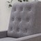 Merrick Lane Darcy Recliner Chair Mid-Century Modern Faux Leather Tufted Upholstery Ergonomic Push Back Living Room Recliner
